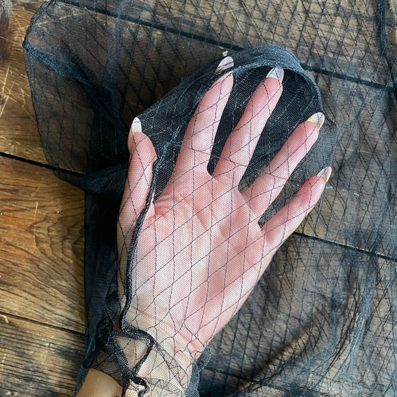 COPY - Sexy Black Mesh Top - Picture 3 of 6